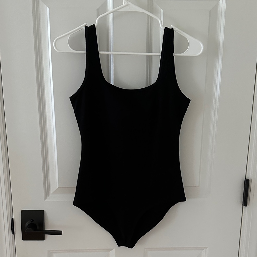 Sleek Black Bodysuit